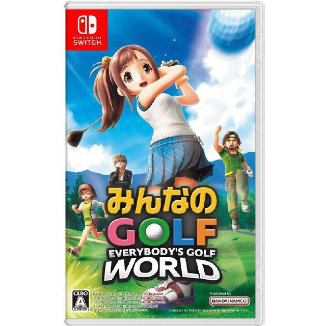 [Switch] みんなのGOLF WORLD(ゴルフ ワールド) バンダイナムコエンターテインメント