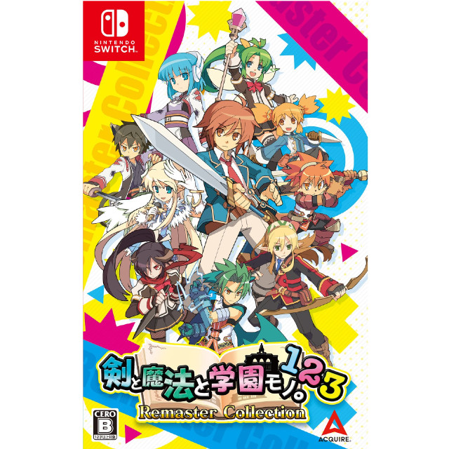 [Switch] 剣と魔法と学園モノ。1 2 3 Remaster Collection(リマスターコレクション) 限定版 アクワイア