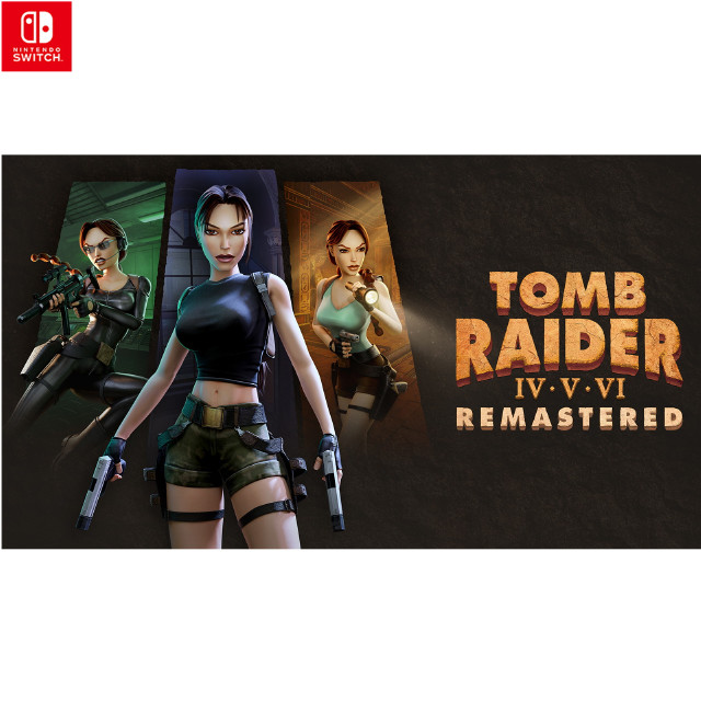 [Switch] Tomb Raider IV-VI Remastered(トゥームレイダー 4-6 リマスター) 通常版 Aspyr