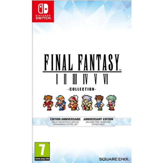 [Switch] FINAL FANTASY I-VI COLLECTION Anniversary Edition(ファイナルファンタジー1-6/FF1-6 コレクション アニバーサリーエディション) EU版 スクウェア・エニックス(LA-H-BAQ7A-EUR)