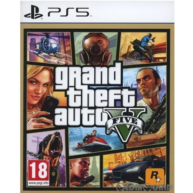 [PS5]Grand Theft Auto V(グランド・セフト・オート5) EU版(PPSA-04263)