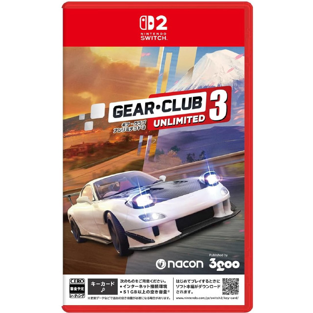 [Switch2] GEAR・CLUB UNLIMITED 3(ギア・クラブ アンリミテッド3) 3goo