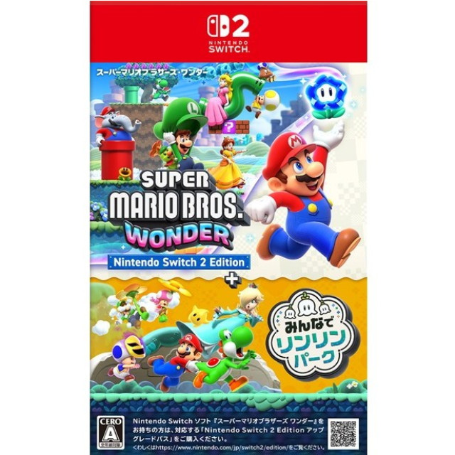 [Switch2] スーパーマリオブラザーズ ワンダー Nintendo Switch 2 Edition(ニンテンドースイッチ2 エディション) + みんなでリンリンパーク 任天堂