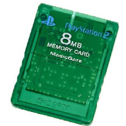 [OPT]メモリーカード8MB　エメラルド　ソニー(PS2)(SCPH-10020G)