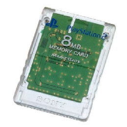 [OPT]メモリーカード8MB　クリスタル　ソニー(PS2)(SCPH-10020C)