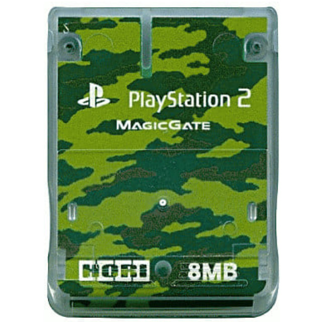 [OPT]メモリーカード 8MB ホリ　迷彩(PS2)