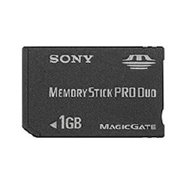[OPT]メモリースティックプロデュオ(Memory Stick PRO Duo) 1GB ソニー(MSX-M1GST)