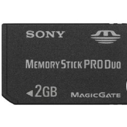 [OPT]メモリースティックプロデュオ(Memory Stick PRO Duo) Mark2 2GB ソニー(MS-MT2G)