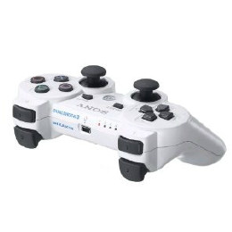 [OPT]ワイヤレスコントローラー(DUALSHOCK3) デュアルショック3 セラミック・ホワイト ソニー(CECH-ZC2J CW)