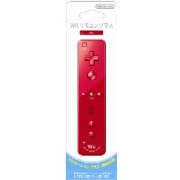 [OPT]Wiiリモコンプラス アカ(Wii/Wii U用) 任天堂(RVL-A-WRRA)