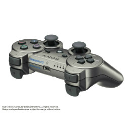 [OPT]PS3用ワイヤレスコントローラデュアルショック3　メタリック・グレー　ソニー
