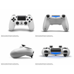 [PS4]ワイヤレスコントローラー デュアルショック4(DUALSHOCK4) グレイシャー・ホワイト SCE(CUH-ZCT1J03 )