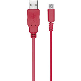 [OPT]CYBER・USB充電ケーブル (3DS/3DS LL用)　レッド　サイバーガジェット(CY-3DSUSSC-RE)