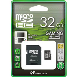 [OPT]microSD 32GB(SDカードアダプタ付)　アンサー(ANS-MSD32GB)