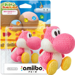[OPT]amiibo(アミーボ) あみぐるみヨッシー ピンク(ヨッシー ウールワールドシリーズ) 任天堂(NVL-C-YAAB)