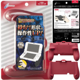 [OPT]CYBER・ラバーコートグリップ2(New 3DS LL用) レッド サイバーガジェット(CY-N3DLRCG2-RE)