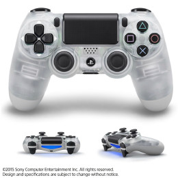 [PS4]ワイヤレスコントローラー デュアルショック4(DUALSHOCK4) クリスタル SCE(CUH-ZCT1J09)