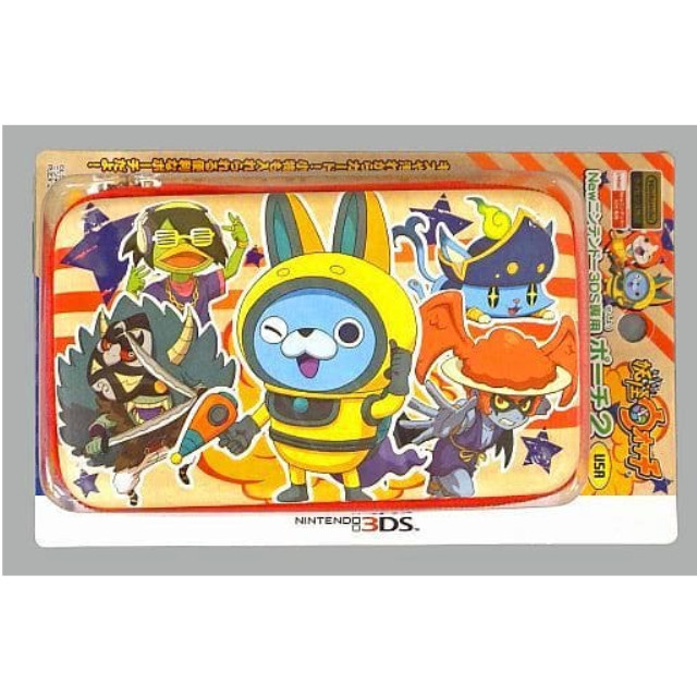 [OPT]妖怪ウォッチ new NINTENDO 3DS 専用 ポーチ2 USA Ver. プレックス(YW-57B)