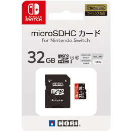 [Switch]マイクロSDカード 32GB for Nintendo Switch(ニンテンドースイッチ) HORI (NSW-043)