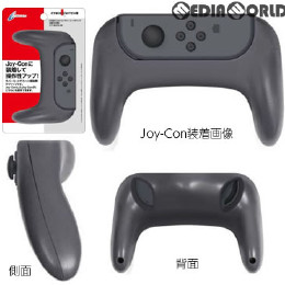 [Switch]CYBER・ラバーコートグリップミニ(SWITCH Joy-Con用)(スイッチジョイコン用) ブラック サイバーガジェット(CY-NSJCG-BK)