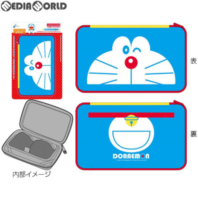 [Switch]ドラえもん ポーチ(Switch用)(スイッチ用) フェイス サイバーガジェット(CY-DRNSSHCS-BL)