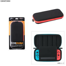 [Switch]CYBER・CORDURAセミハードケース(SWITCH用)(スイッチ用) レッド サイバーガジェット(CY-NSCDSHC-RE)
