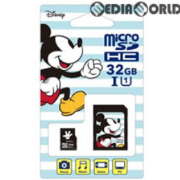 [Switch]ディズニーmicroSDカード アダプターセット 32GB ミッキー サイバーガジェット(EU-MSD32-MM)