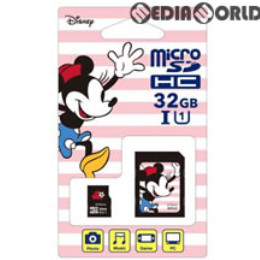 [Switch]ディズニーmicroSDカード アダプターセット 32GB ミニー サイバーガジェット(EU-MSD32-MIN)