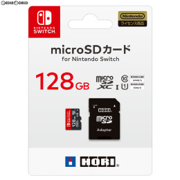 [Switch]microSDカード for Nintendo Switch(ニンテンドースイッチ) 128GB HORI(NSW-075)