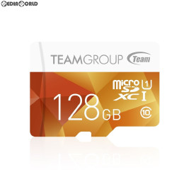 [Switch]MicroSDXC UHS-1 COLOR CARDシリーズ 128GB Team(チーム)(TMICROCOLOR128)