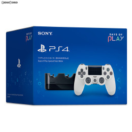 [PS4]ワイヤレスコントローラー デュアルショック4(DUALSHOCK4) Days of Play(デイズ オブ プレイ) Special Pack White(ホワイト) SIE(CUHJ-15011)