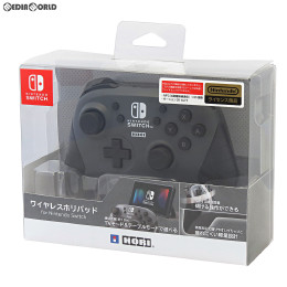 [Switch]ワイヤレスホリパッド for Nintendo Switch(ニンテンドースイッチ) グレー HORI(NSW-175)