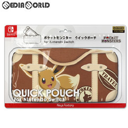 [Switch]ポケットモンスター クイックポーチ for Nintendo Switch(ニンテンドースイッチ) イーブイ キーズファクトリー(CQP-008-2)