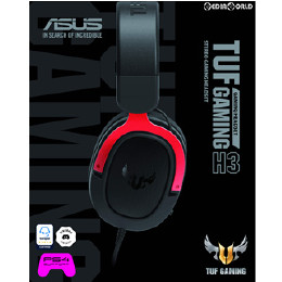 [PS4]さくら堂流通限定 ゲーミングヘッドセット TUF GAMING H3 メタリックレッド ASUS(エイスース)(TUF GAMING H3 RED JP)