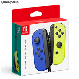 [Switch]Joy-Con(L) ブルー/(R) ネオンイエロー(ジョイコンL ブルー/R ネオンイエロー) 任天堂(HAC-A-JAPAA)