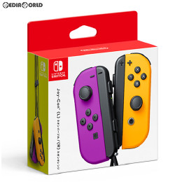 [Switch]Joy-Con(L) ネオンパープル/(R) ネオンオレンジ(ジョイコンL ネオンパープル/R ネオンオレンジ) 任天堂(HAC-A-JAQAA)