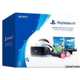 [PS4]PlayStation VR エキサイティングパック 「みんなのGOLF VR」・「PlayStation VR WORLDS」同梱(CUHJ-16008)
