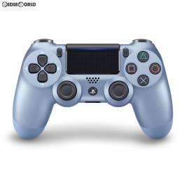 [PS4]ワイヤレスコントローラー デュアルショック4(DUALSHOCK4) チタン・ブルー SIE(CUH-ZCT2J28)