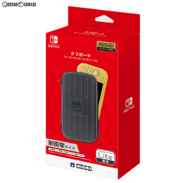 [Switch]タフポーチ for Nintendo Switch Lite(ニンテンドースイッチライト) ブラック×グレー HORI(NS2-014)