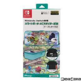 [Switch]Nintendo Switch専用(ニンテンドースイッチ専用) スマートポーチACアダプター収納 ガラル地方の仲間たち 任天堂ライセンス商品 マックスゲームズ(HACP-06GA)