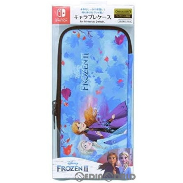 [Switch]キャラプレケース for Nintendo Switch(ニンテンドースイッチ) アナと雪の女王2 任天堂ライセンス商品 テンヨー(NDC-CASW-03)