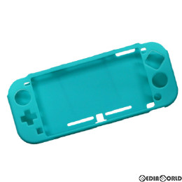 [Switch](再販)Switch Lite用(スイッチライト用) 手触りバツグン!ラバーコートプロテクト(ターコイズ) アンサー(ANS-SW103TQ)