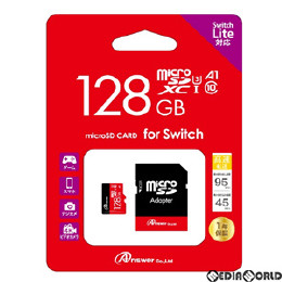 [Switch](再販)Switch/Switch Lite用(スイッチ/スイッチライト用)  MicroSDHC128GB(SDカードアダプター付き) アンサー(ANS-MSDHC128G)