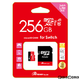[Switch]Switch/Switch Lite用(スイッチ/スイッチライト用)  MicroSDHC256GB(SDカードアダプター付き) アンサー(ANS-MSDHC256G)