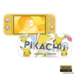 [Switch]TPUセミハードカバー for Nintendo Switch Lite(ニンテンドースイッチライト) ピカチュウ - POP 任天堂ライセンス商品 HORI(NS2-069)