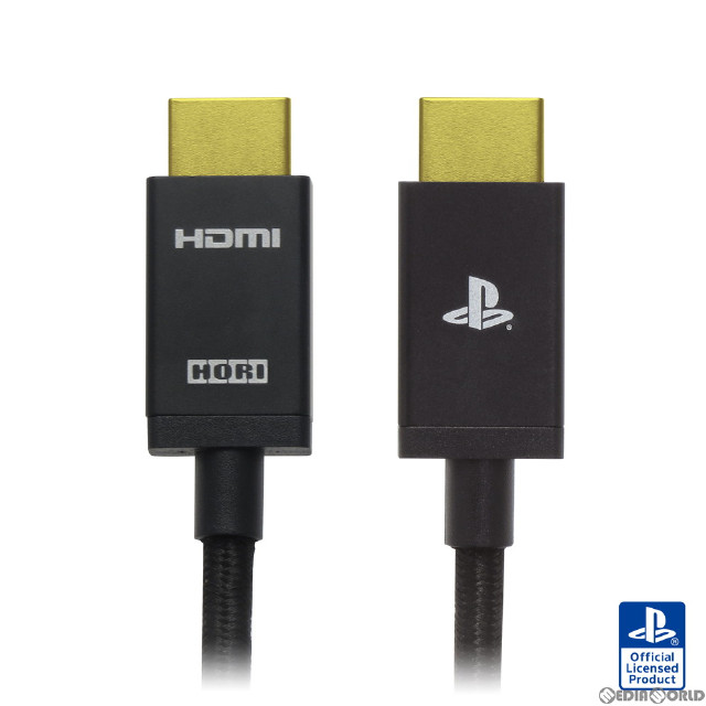 [PS5]ウルトラハイスピードHDMIケーブル for PlayStation5 PlayStation4(プレイステーション5 プレイステーション4) ソニーライセンス商品 HORI(SPF-014)