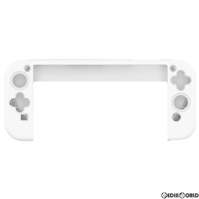 [Switch]CYBER・シリコンカバー(SWITCH 有機EL用)(スイッチ 有機EL用) ホワイト サイバーガジェット(CY-NSOSC-WH)