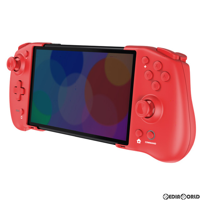 [Switch]CYBER・ダブルスタイルコントローラー(SWITCH/SWITCH 有機EL用)(スイッチ/スイッチ有機EL用) レッド サイバーガジェット(CY-NSODSC-RE)