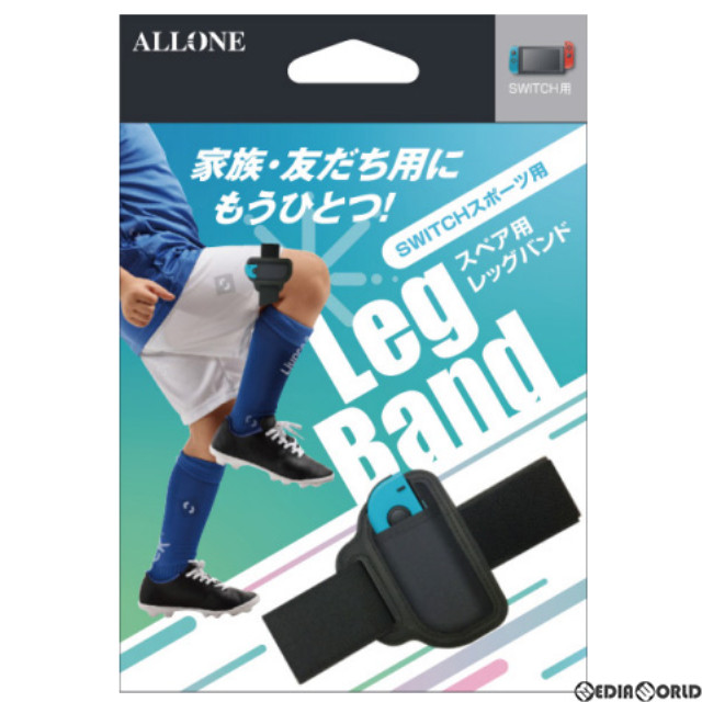 [Switch]Switch ジョイコン用(スイッチ Joy-Con用) レッグバンド アローン(ALG-NSJLBK)