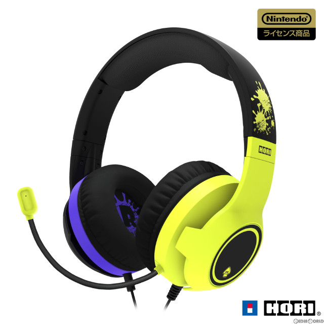 [Switch] スプラトゥーン3 ホリゲーミングヘッドセット スタンダード for Nintendo Switch(ニンテンドースイッチ) 任天堂ライセンス商品 HORI(NSW-406)
